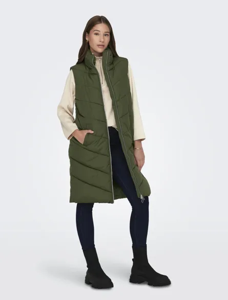 JDYFINNO LONG PADDED WAISTCOAT NEW NOOS