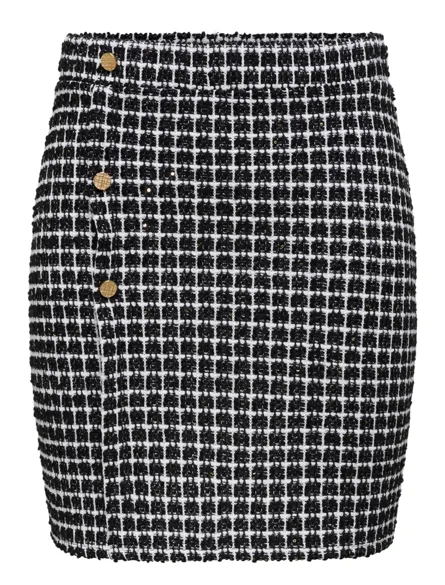 PGTENNY BOUCLE SHORT SKIRT JRS