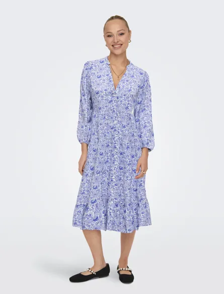 ONLMILANA Midikjole med knapper