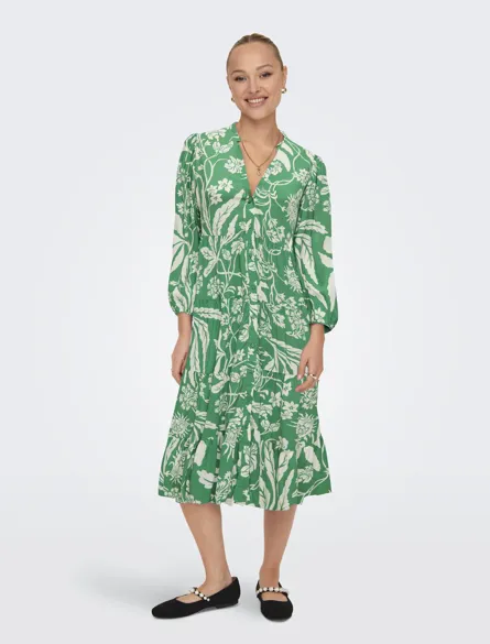 ONLMILANA Midikjole med knapper