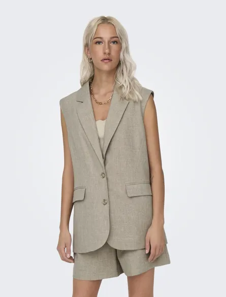 ONLLINDA S/L MEL OVERSIZE WAISTCOAT TLR
