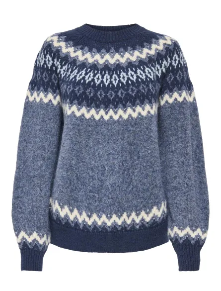 STUSIBEL L/S PULLOVER KNT