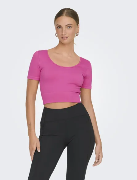 ONPJAIA LIFE SS 2-WAY CROP SEAM TOP NOOS