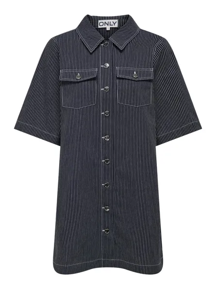 ONLNEHVA SS SHIRT DRESS PNT
