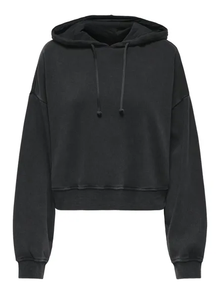ONLSWEAT Cropped Kapuzenpullover