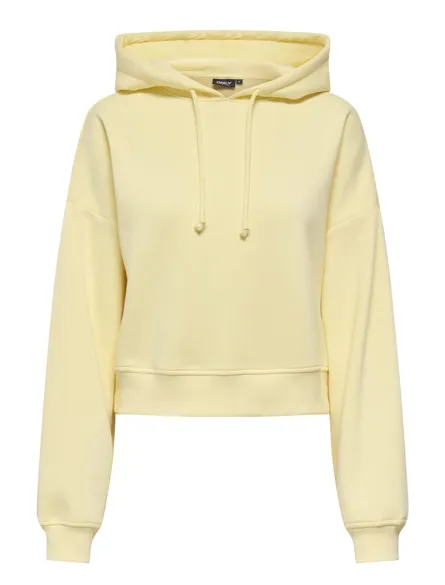 ONLSWEAT Beskåret hættetrøje