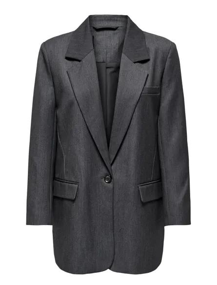 ONLHATTIE-LANA Locker geschnittener Oversize-Blazer