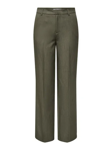 ONLHATTIE-LANA Hose mit weitem Bein mit gerader taillierter Passform und hoher Taille