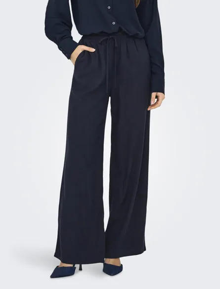 JDYSAY Bukser med brede ben med høj talje til hverdagsbrug