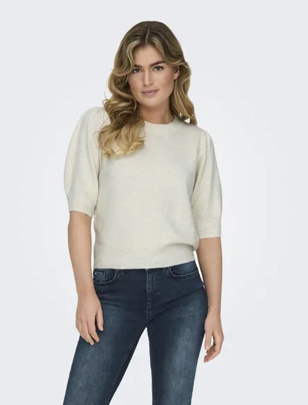 ONLRICA Lange mouwen gebreide trui met O-hals pasvorm