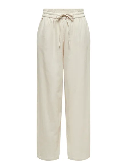 ONLTIZANA Basic elastische taillebroek met zijzakken