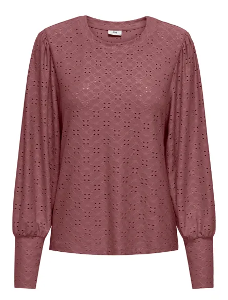 JDYCATHINKA L/S BELLSLEEVE TOP JRS NOOS