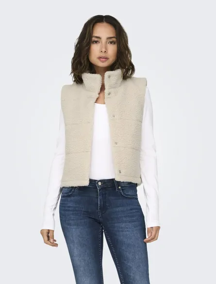 ONLSANDRA TEDDY WAISTCOAT OTW NOOS