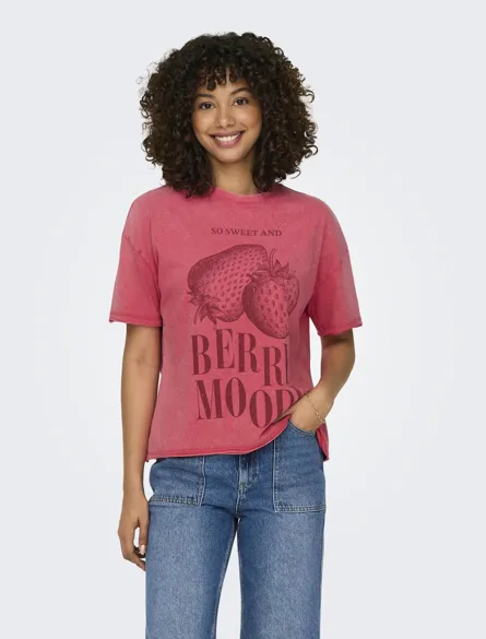 ONLKINNA S/S FRUIT TOP BOX JRS