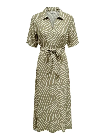 JDYSTARSEZEN LIFE 2/4 MIDIDRESS WVN NOOS