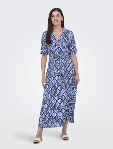 JDYSTARSEZEN LIFE 2/4 MIDIDRESS WVN NOOS