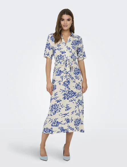 JDYSTARSEZEN LIFE 2/4 MIDIDRESS WVN NOOS