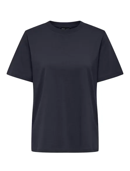 ONLMONJA Basic Regular Fit T-shirt med O-hals design