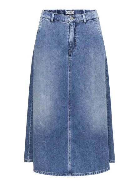 ONLMINDY HW LOOSE DNM SKIRT NOOS