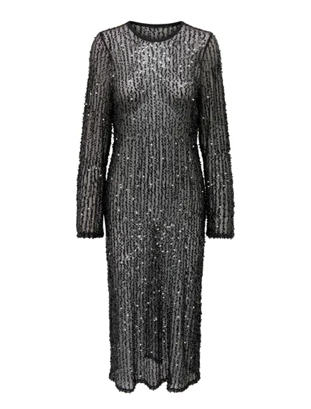 STUSADIA MESH SEQUIN DRESS JRS
