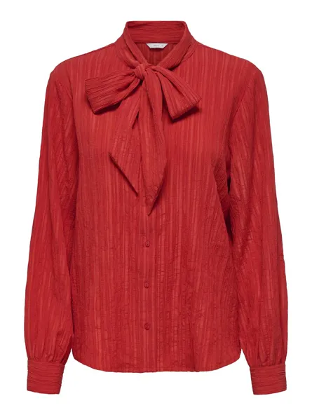 PGNORRA L/S BOW SHIRT WVN