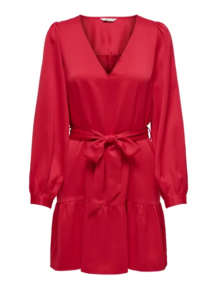 ONLNEW ALENA LIFE L/S SHORT DRESS WVN