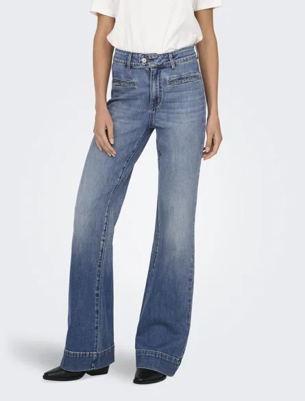 ONLJUICY HW WIDE FRONT POC FLARE DNM GUA