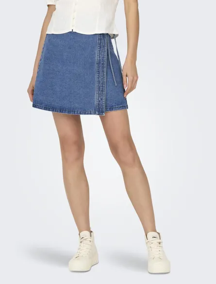 ONLVILLA Rok met elastische tailleband voor stijl en comfort