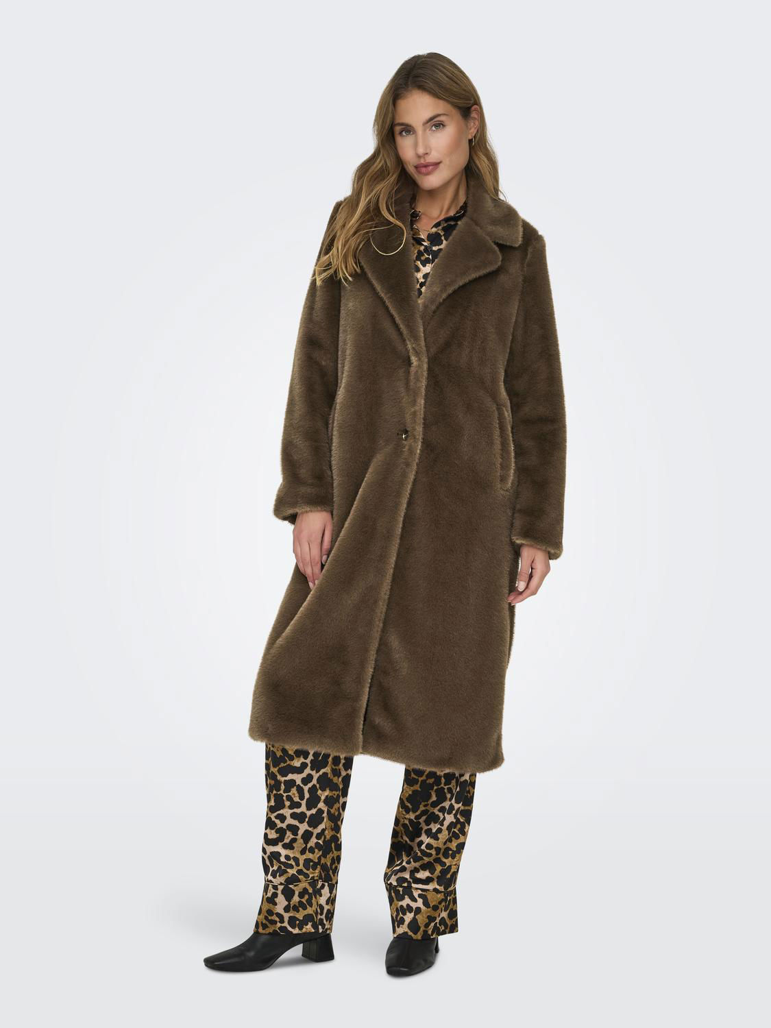ONLMEAGAN FUR COAT OTW