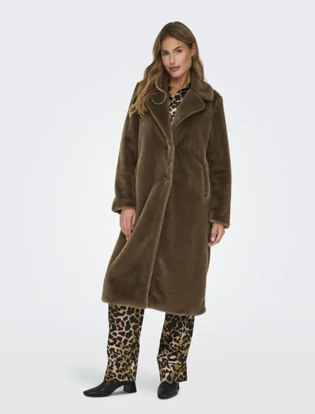 ONLMEAGAN FUR COAT OTW