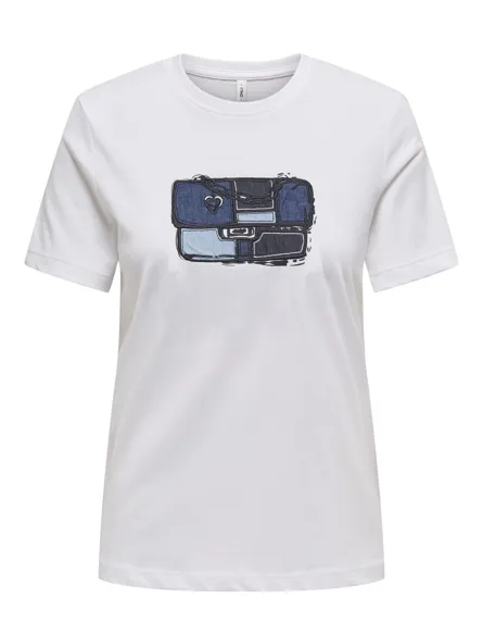 ONLEMMA REG S/S LADY TOP JRS