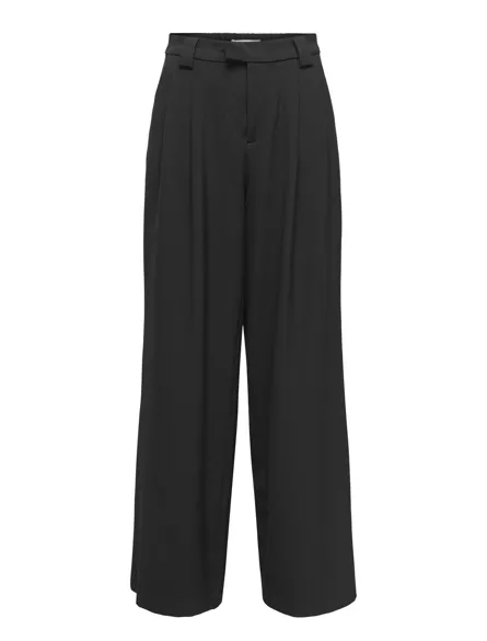 ONLSVEA Lange Hose mit weitem Bein und Gürtelschlaufen