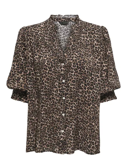 ONLRAYA Feminines Shirt mit Regular Fit und 3/4 Ärmeln
