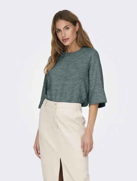 ONLSIMONI 3/4 PULLOVER KNT NOOS