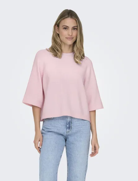 ONLSIMONI 3/4 PULLOVER KNT NOOS