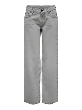 ONLBRENDA Straight Fit, Mid Waist Jeans med møntlomme