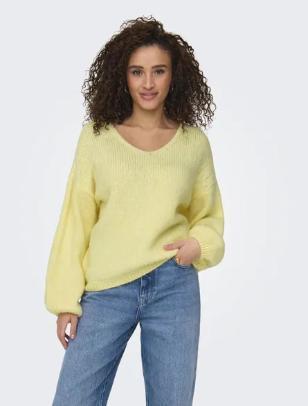 JDYDINEA L/S REVERSIBLE PULLOV. KNT NOOS