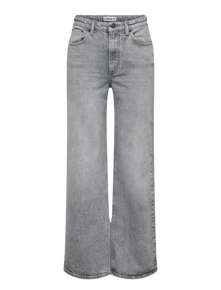ONLJUICY Wide-Fit-Jeans mit hohem Bund und Münztasche