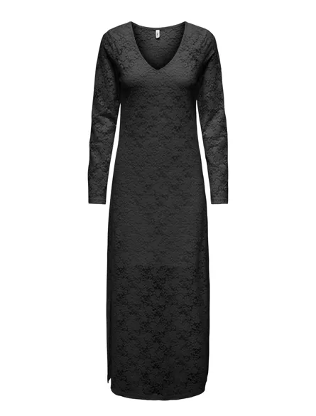 ONLROSE L/S LONG LACE DRESS CS JRS