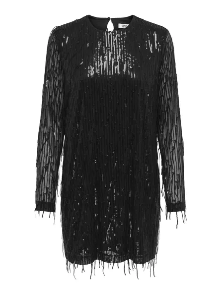 ONLANIKA SPACY LS SHORT DRESS WVN