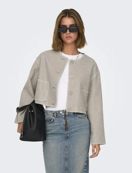 ONLELBA SCALLOP EDGE JACKET OTW