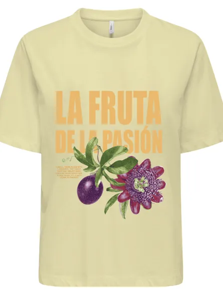 ONLTRUDY S/S BOXY TEE CS JRS