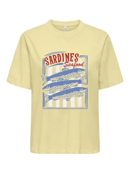 ONLTRUDY S/S BOXY TEE CS JRS