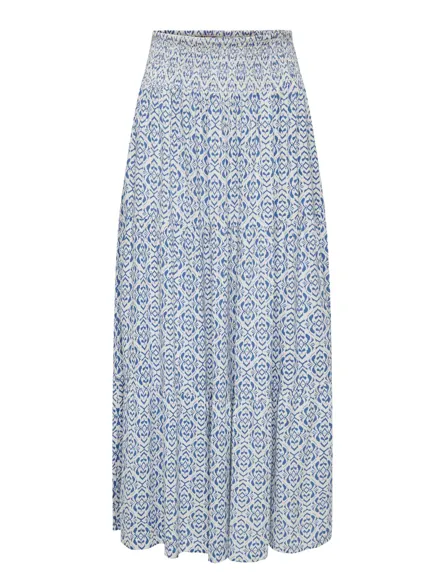 PGMALINA LIFE AOP LONG SKIRT WVN