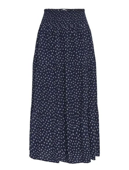 PGMALINA LIFE AOP LONG SKIRT WVN