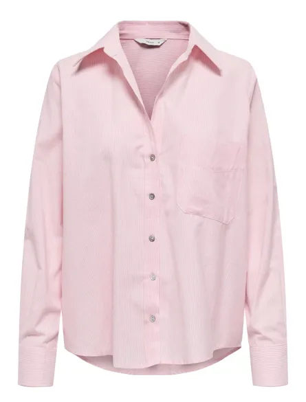 ONLALINA Langarmhemd mit Knopfverschluss für den Alltag