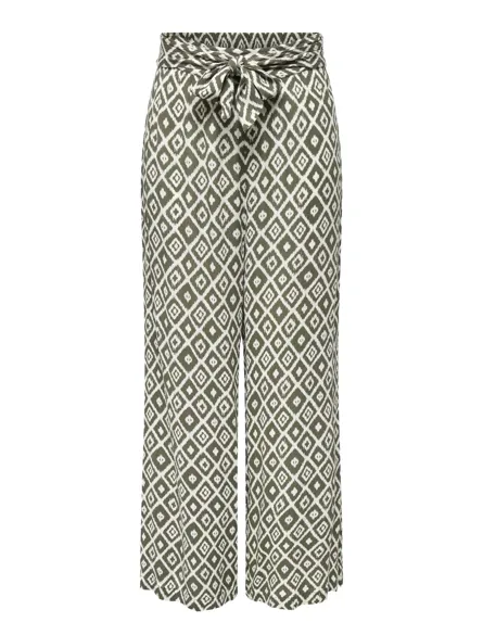 ONLPAKJA Locker geschnittene Hose mit Gürtel in der Taille