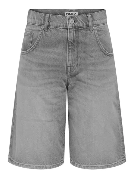 ONLMATE Denimshorts i midten af taljen til hverdagsbrug