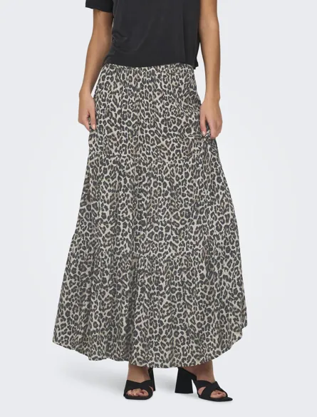 ONLCIKKA Rock mit elastischem Bund im Mid-Taillen-Stil