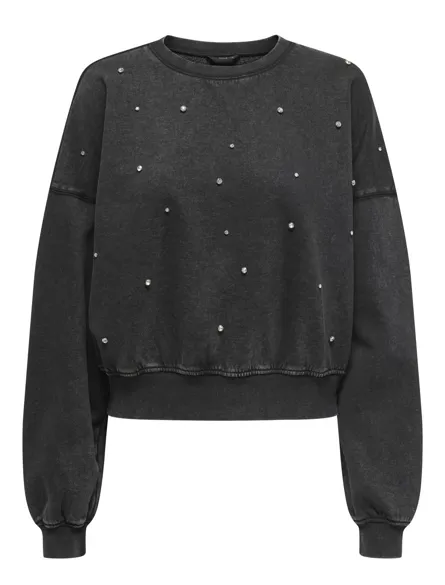 PGMARIELA RHINESTONE L/S SWEAT SWT